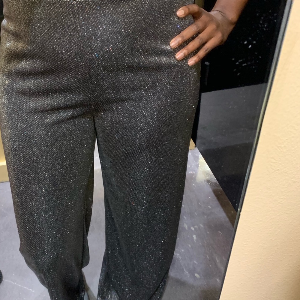 Silver NYE SPARKLE/Palazzo pant
